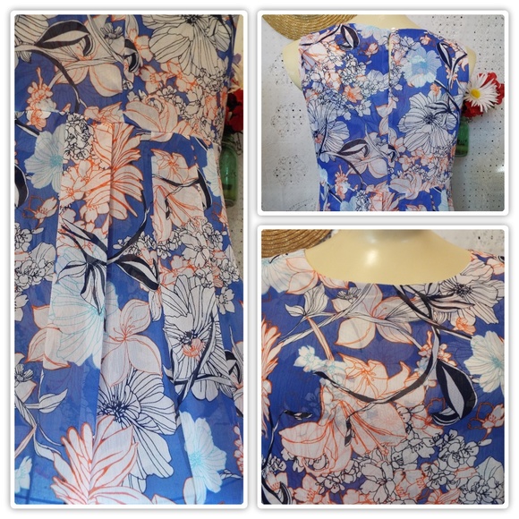 Valerie Stevens High-Low Woman’s Sleeveless Blouse Size Medium SALE❗️ - Picture 6 of 8